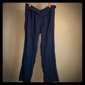 Navy Blue linen pants